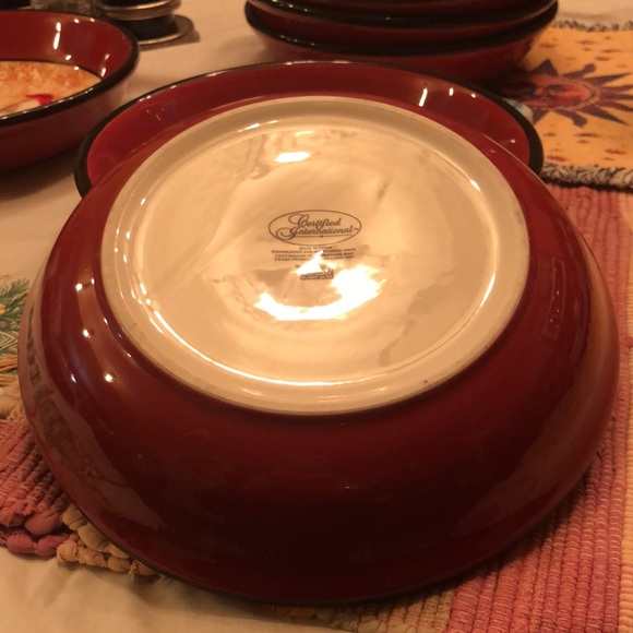 Certified International ~ Avignon Morning ~ Susan Winget ~ Coupe Soup Bowl - Picture 4 of 4